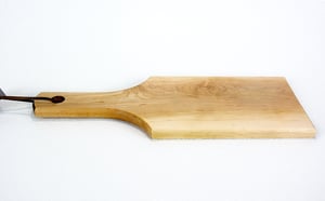 Image of Hardwood Maple Cutting Board or Charcuterie Board, Solid Maple Wood Cheese Board