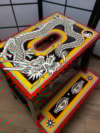 Image 3 of Handpainted step stool