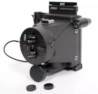 Image 2 of Cambo Handheld passportrait double shot polaroid camera Cambonar 125mm F8 #4128