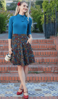 Image 1 of Hiking Skirt in Currant