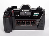 Image 4 of NOS IN BOX Nishika N8000 35mm 3D kit with Vincent Price video case flash #4174