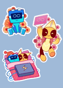 Image of Robot Stickers