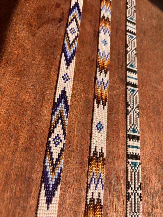 Image of 1/2 - Solid Beaded Hatbands