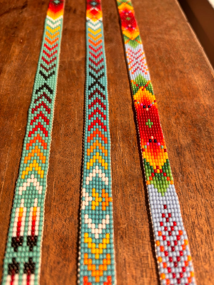 Image of 1/2 - Solid Beaded Hatbands