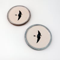 Image 2 of Two House Martin Coasters