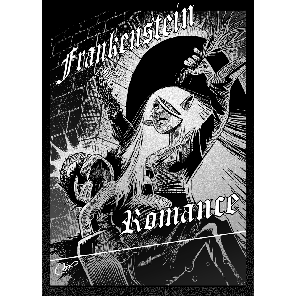 Image of Frankenstein Romance Print