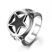 Image 6 of Blackstar Stainless Steel Mens Ring 