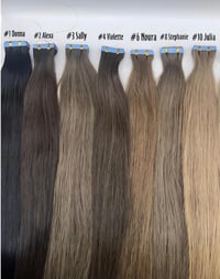 Image 2 of Donna's Hair Tape Extensions 20 pieces