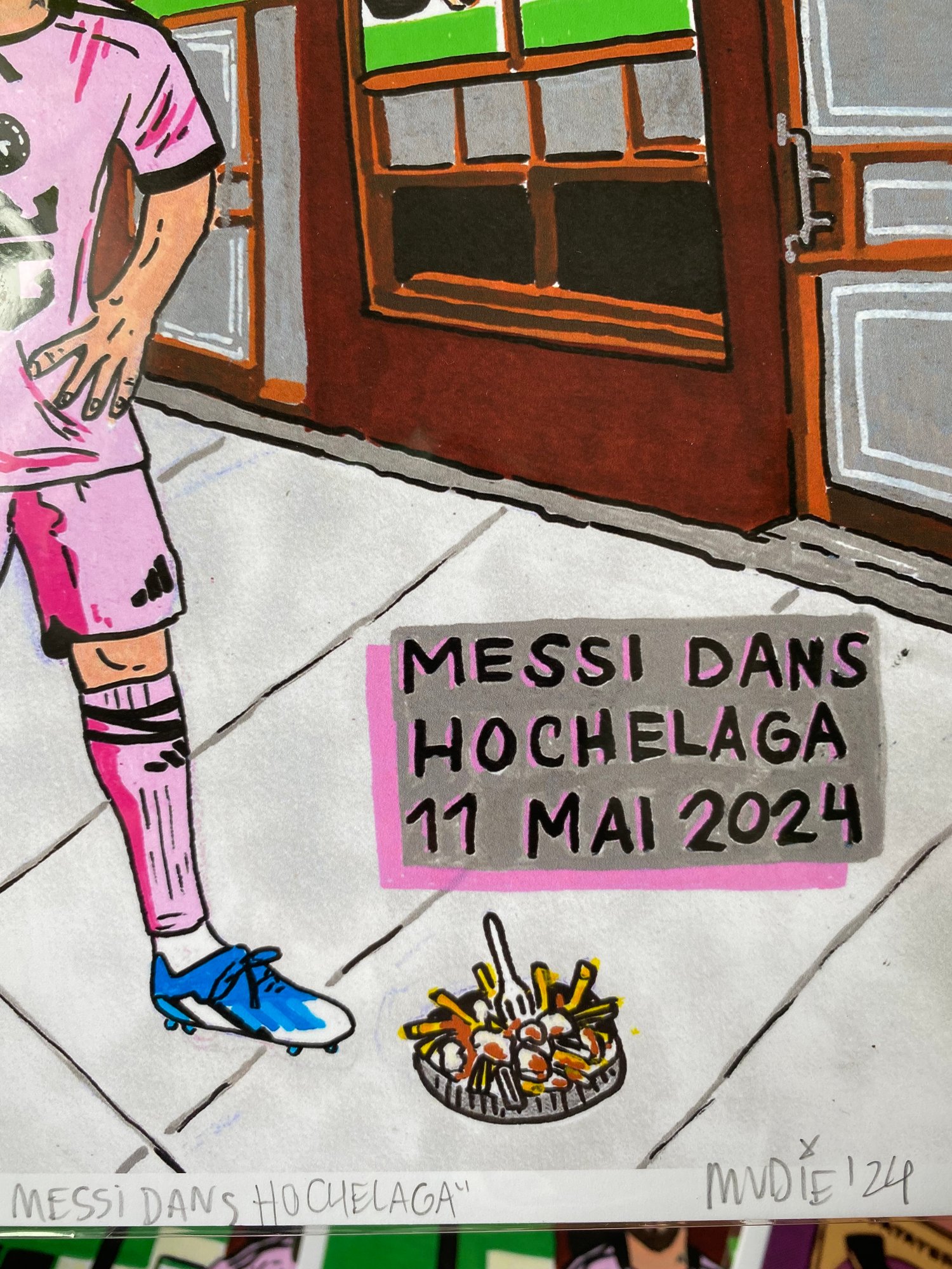 Image of " Messi dans Hochelaga " art prints ( Limités à 10 )