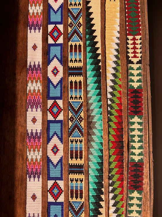 Image of 3/4 - Solid Beaded Hatbands