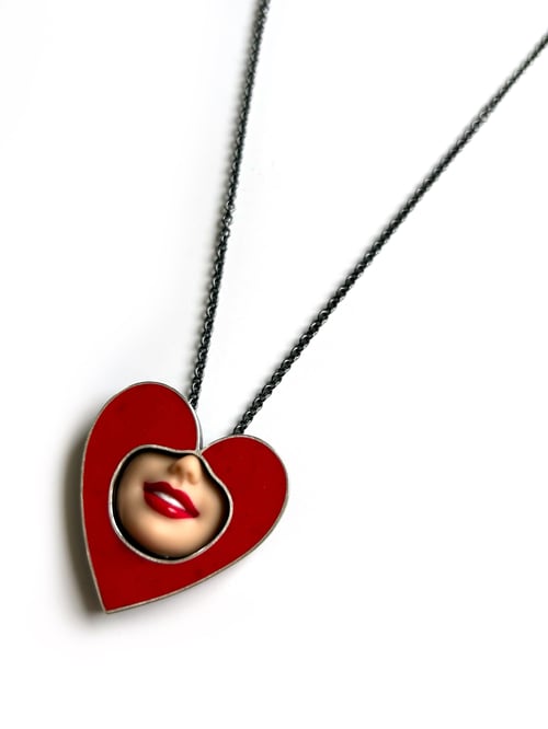 Image of Smile Heart Necklace 1