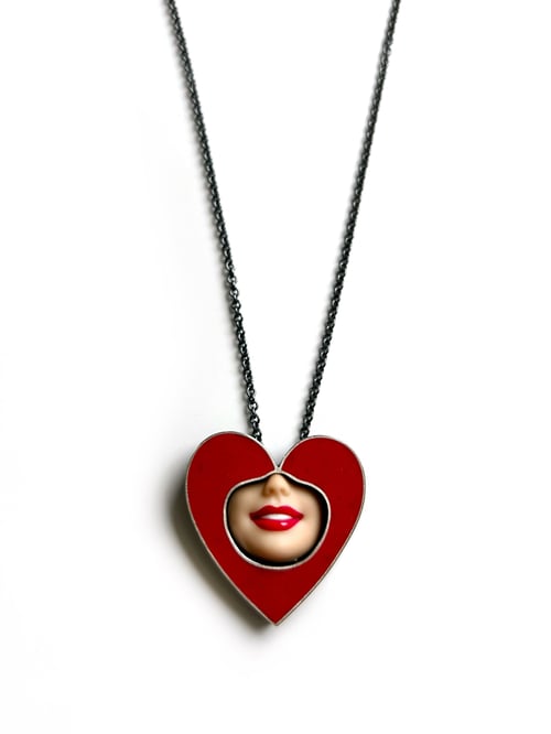 Image of Smile Heart Necklace 1