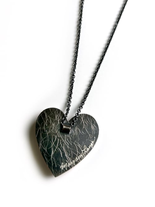 Image of Smile Heart Necklace 1