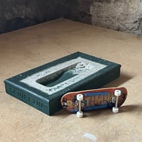 Image 1 of Small Ledge - Roman Pool - GREEN and WHITE Signature ScumLine Series