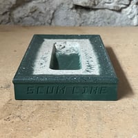 Image 4 of Small Ledge - Roman Pool - GREEN and WHITE Signature ScumLine Series
