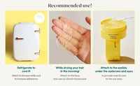 Image 3 of goodal - Green Tangerine Vita C Eye Gel Patch