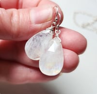 Image 4 of Luna Moonstone Necklace and Earrings