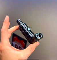 Image 1 of Black crushed opal Dry inhaler 