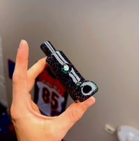 Image 2 of Black crushed opal Dry inhaler 