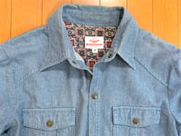 Image 2 of Battenwear made in USA denim shirt/jacket, size M