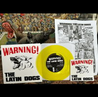 Image 2 of LATIN DOGS - Warning! 7"