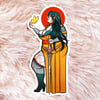 Sword Girlie Sticker