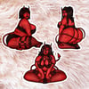 Devil Girls 2024 Stickers