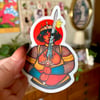 Sword Girlie II Vinyl Sticker