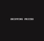 Image of Shipping prices