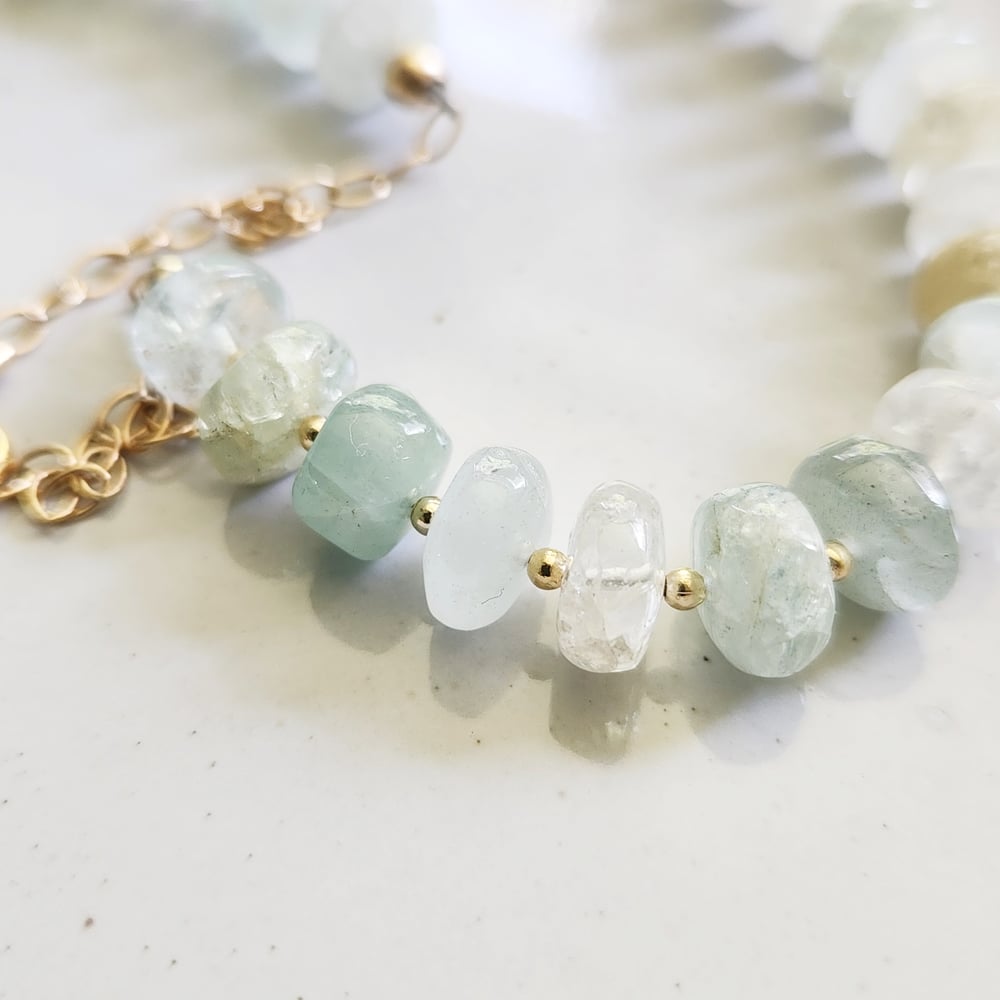 Image of Beryl + Gold Necklace