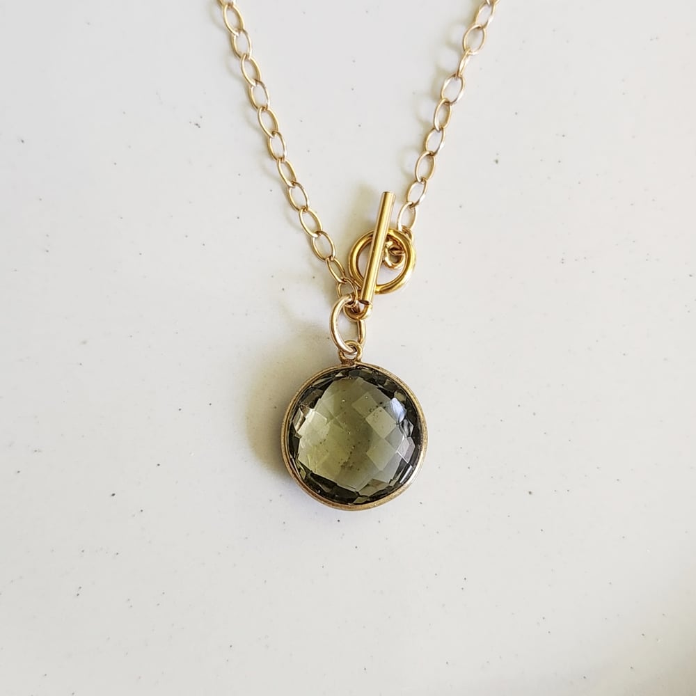 Image of Beryl + Gold Necklace