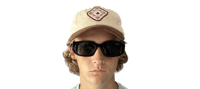 Image 1 of Pink/Brown Corduroy Hat