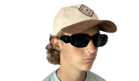 Image 2 of Pink/Brown Corduroy Hat