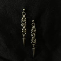 ✧byzantine drop earrings ✧