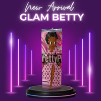 Image 1 of Louis & Betty Glam Personalized Skinny Tumblers