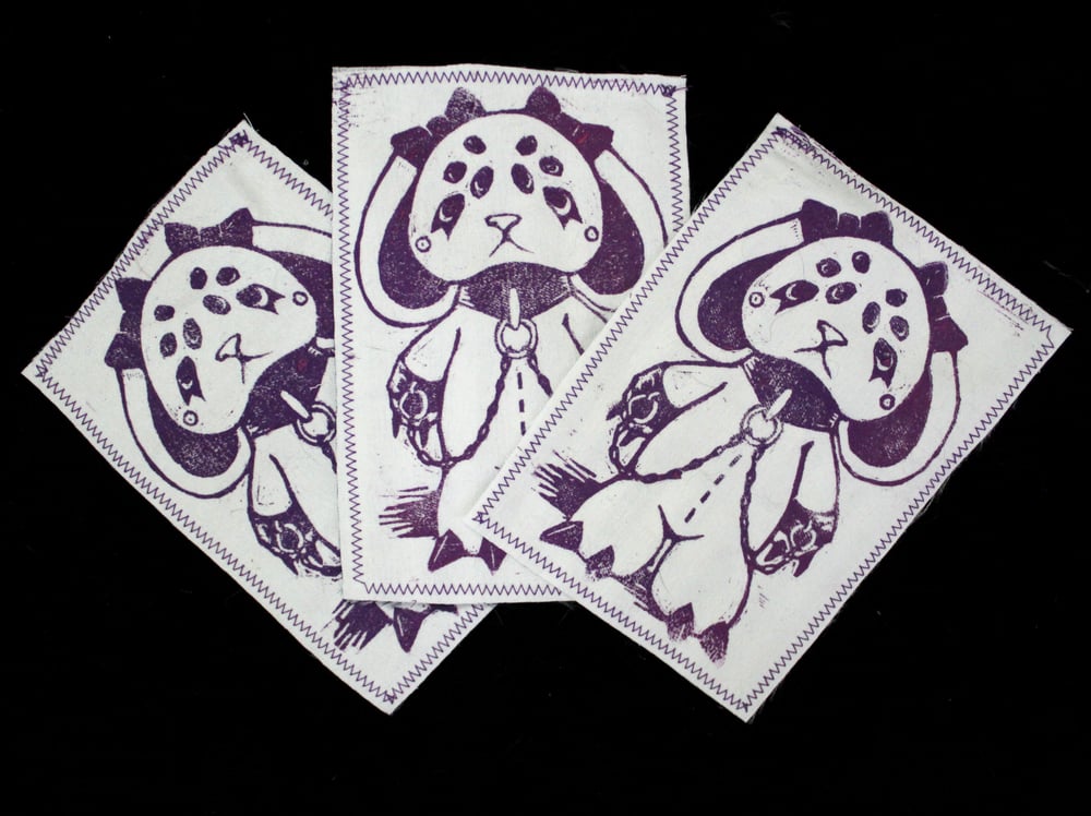 Image of BONDAGE BUN Sew-On Patch