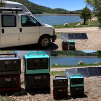 Bluetti EB70S 768Wh Portable Power Station.
