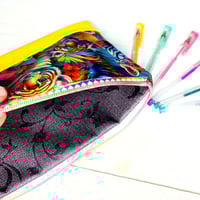 Image 3 of Rainbow Tiger Pencil Case