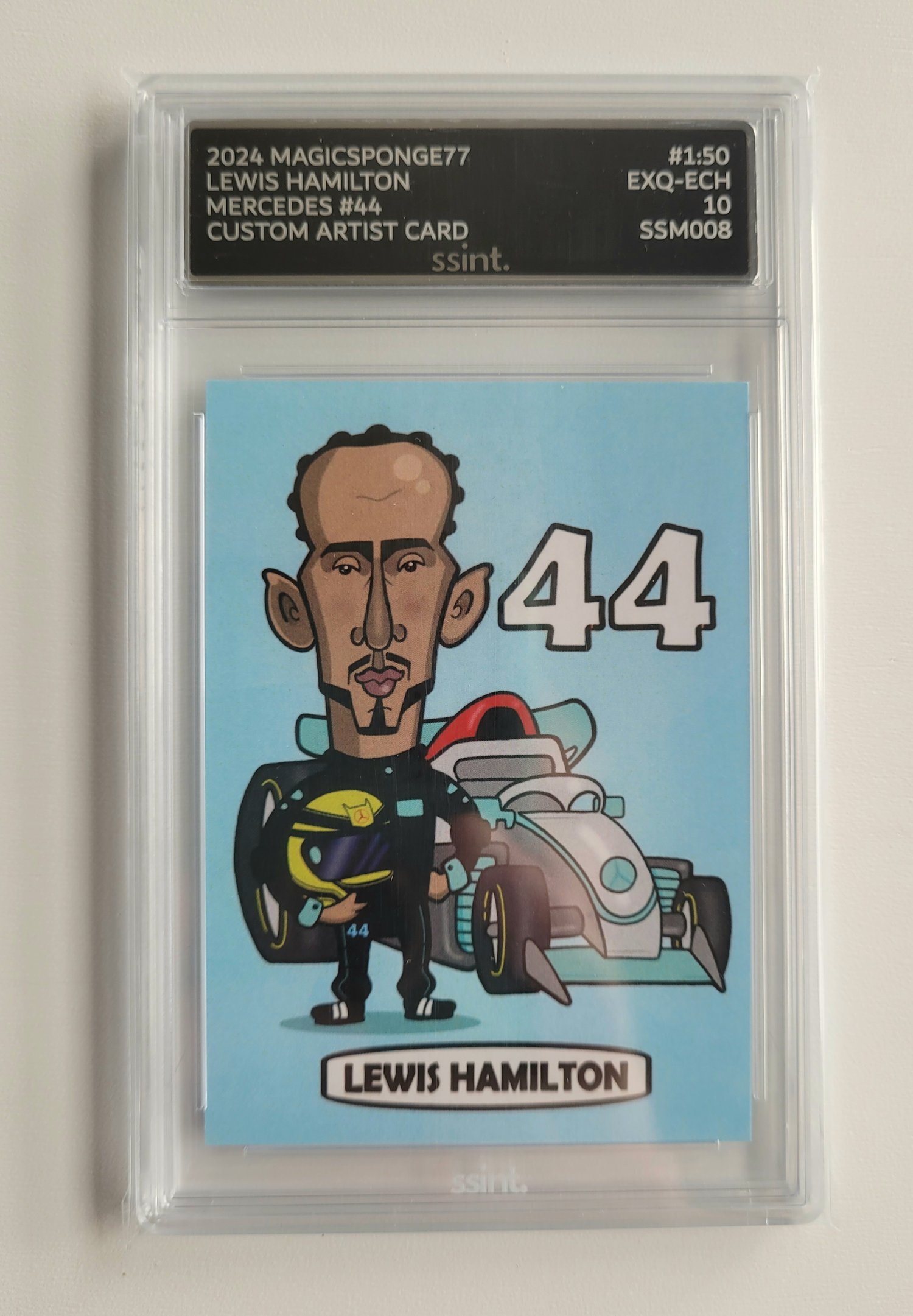 Image of (Graded Base Card) Lewis Hamilton