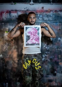 Image 2 of Mattia Guarnera-MacCarthy - 'Pink Durag'