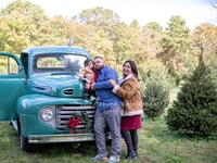 Image 3 of Vintage GREEN Truck days at the Christmas Tree farm 2024