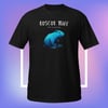 Blue Capybara "Not a Person" Unisex T-Shirt