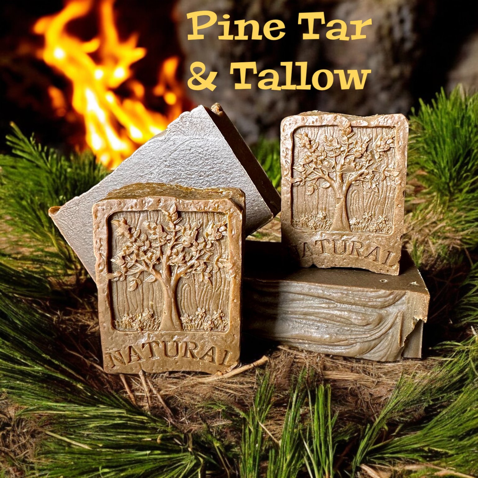 Image of “Torcedora” Pine Tar & Tallow CP Soap