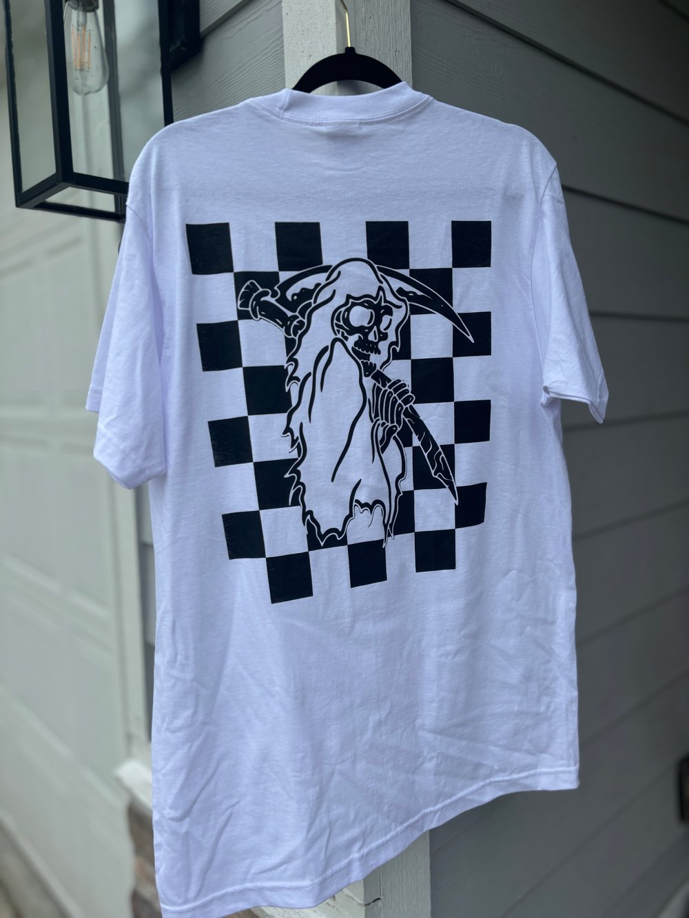 White checkered 