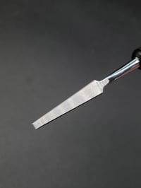 Image 2 of Ebony with Fluting and Swiss Dots - Georgian