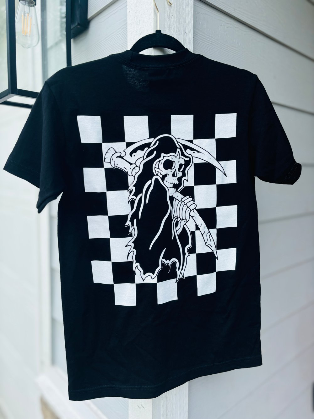 Black checkered 