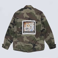Image 2 of PEACE CAMO JACKET 