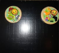 Spooky Halloween  cookie earrings 