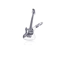 Image 1 of Guitar Pendant (925 Silver) Sterling Silver