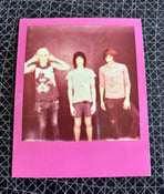 Image of Pink frame Waterparks polaroid